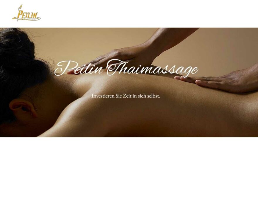 Zu Peilin-Thaimassage in Berlin Mitte Screenshot der Webseite Peilin-Thaimassage in Berlin Mitte