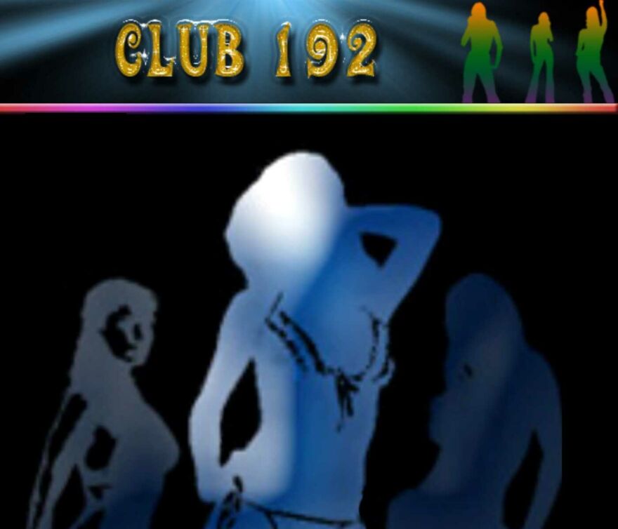 Screenshot der Webseite des ehemaligen Bordells Club 192