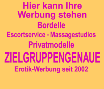 Werbeflyer für Erotik-Werbung für Berlin