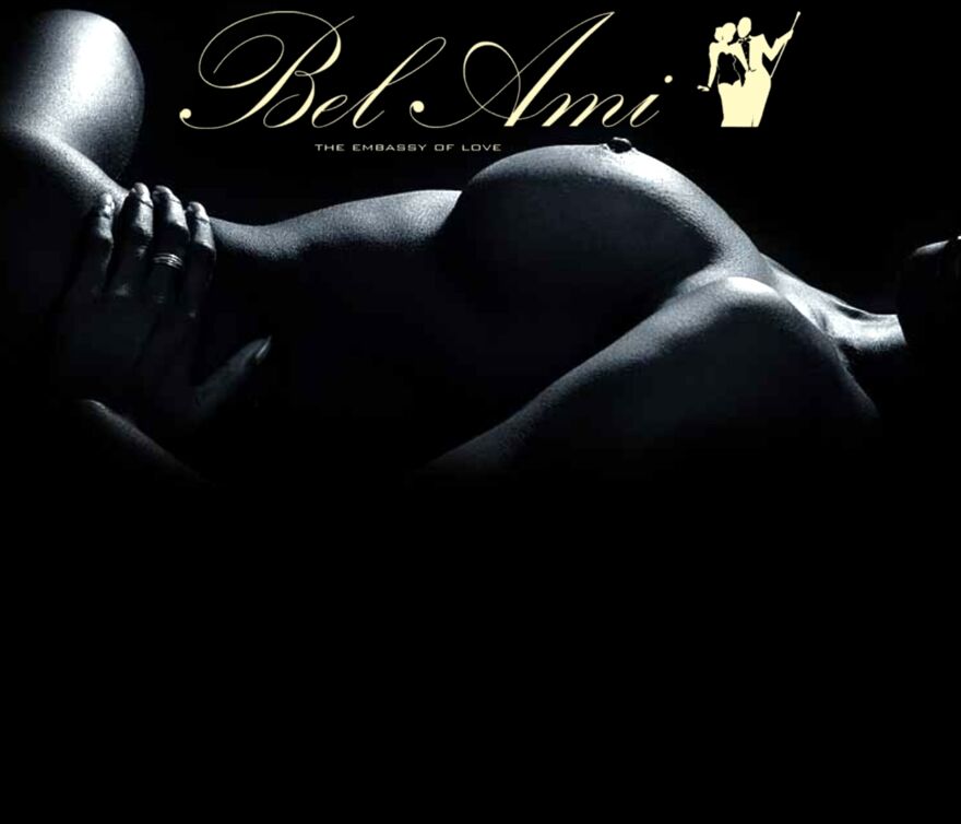 Screenshot der Webseite des ehemaligen Bordells Bel Ami