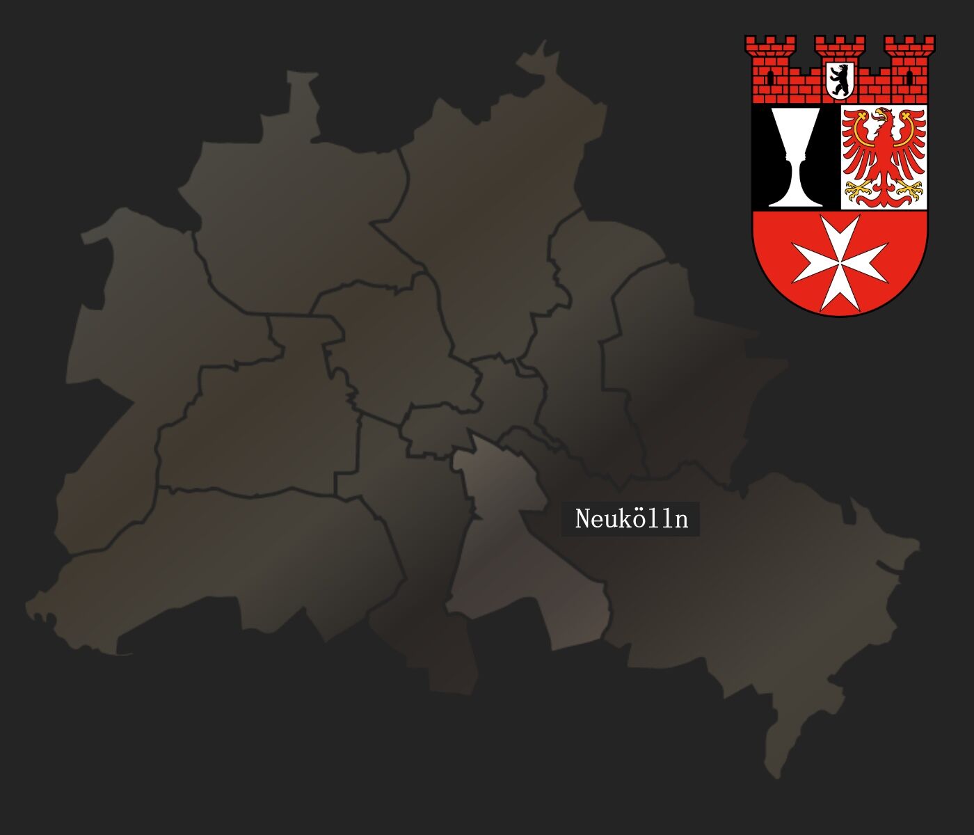 Logo vom Stadtbezirk Berlin-Neukölln