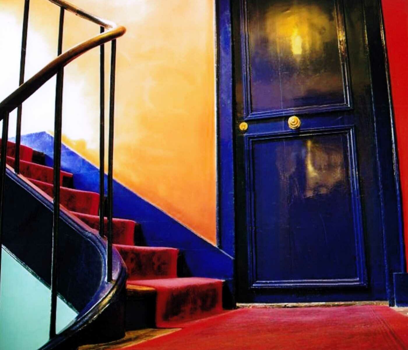 Treppenhaus zu einem Wohnungsbordell