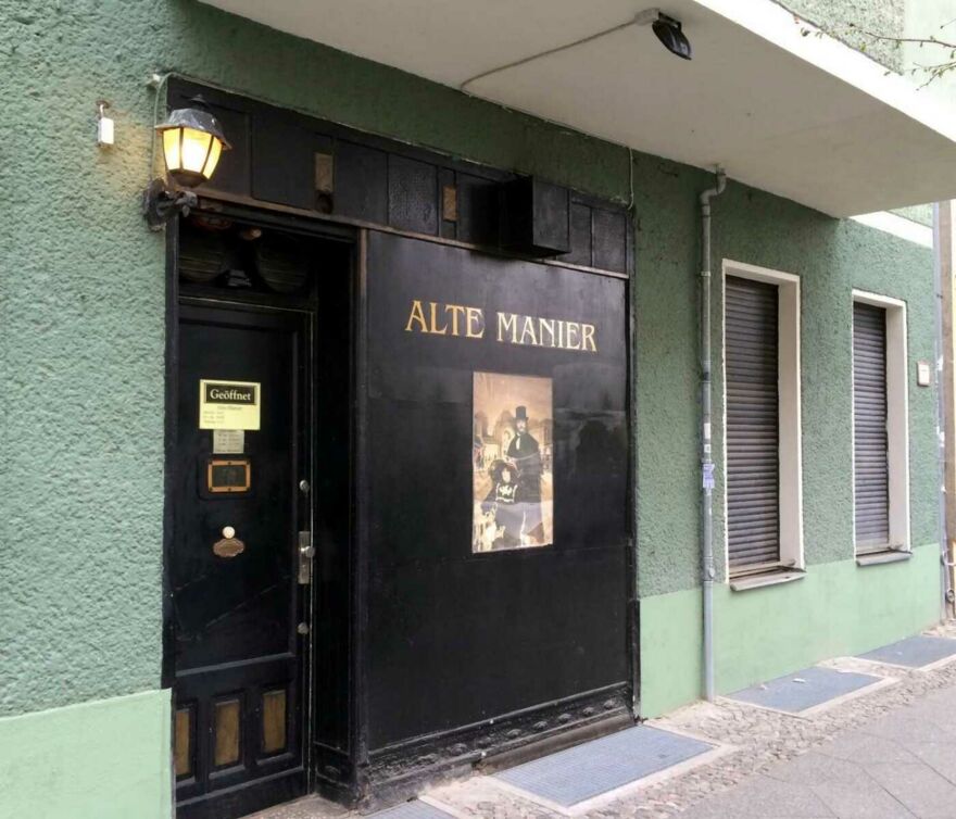 Eingang des Sexkino Alte Manier in Berlin-Wedding