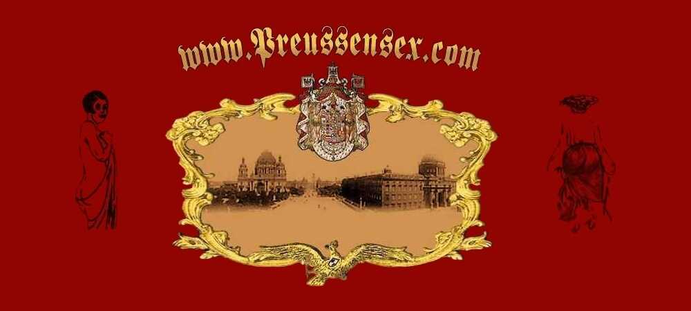 PreussenSEX Berlin Abbild der Startseite von preussensex.de im Jahr 2002