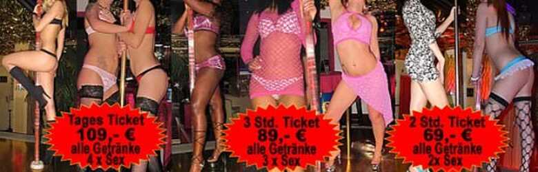 Flyer Tagestickets im Bordell Caligula Berlin