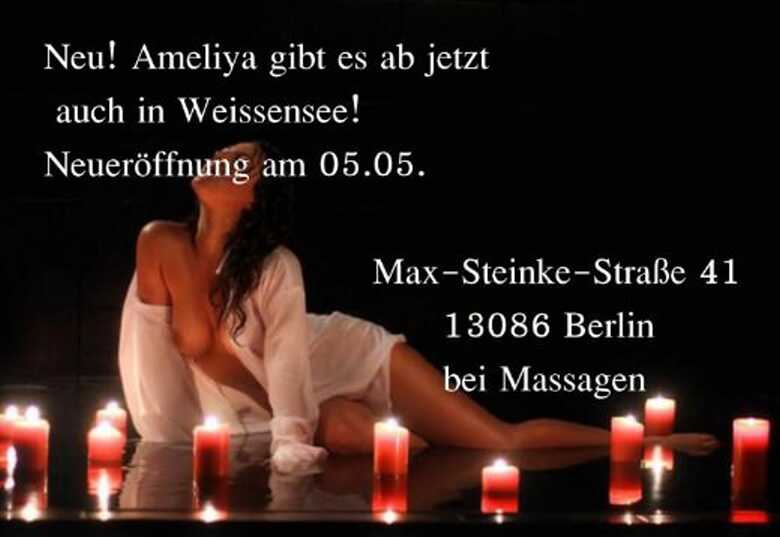 Flyer Neueröffnung Ameliya Massagen Weissensee
