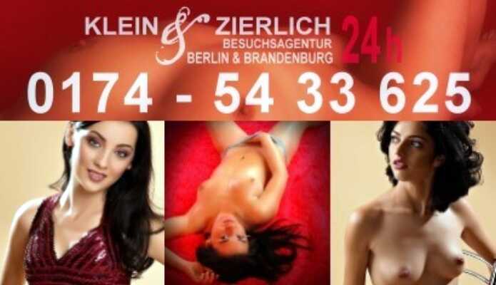 Werbung der Escort-Agentur klein-zierlich.de