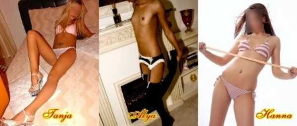 3 Hobbyhuren aus dem Bordell Royal
