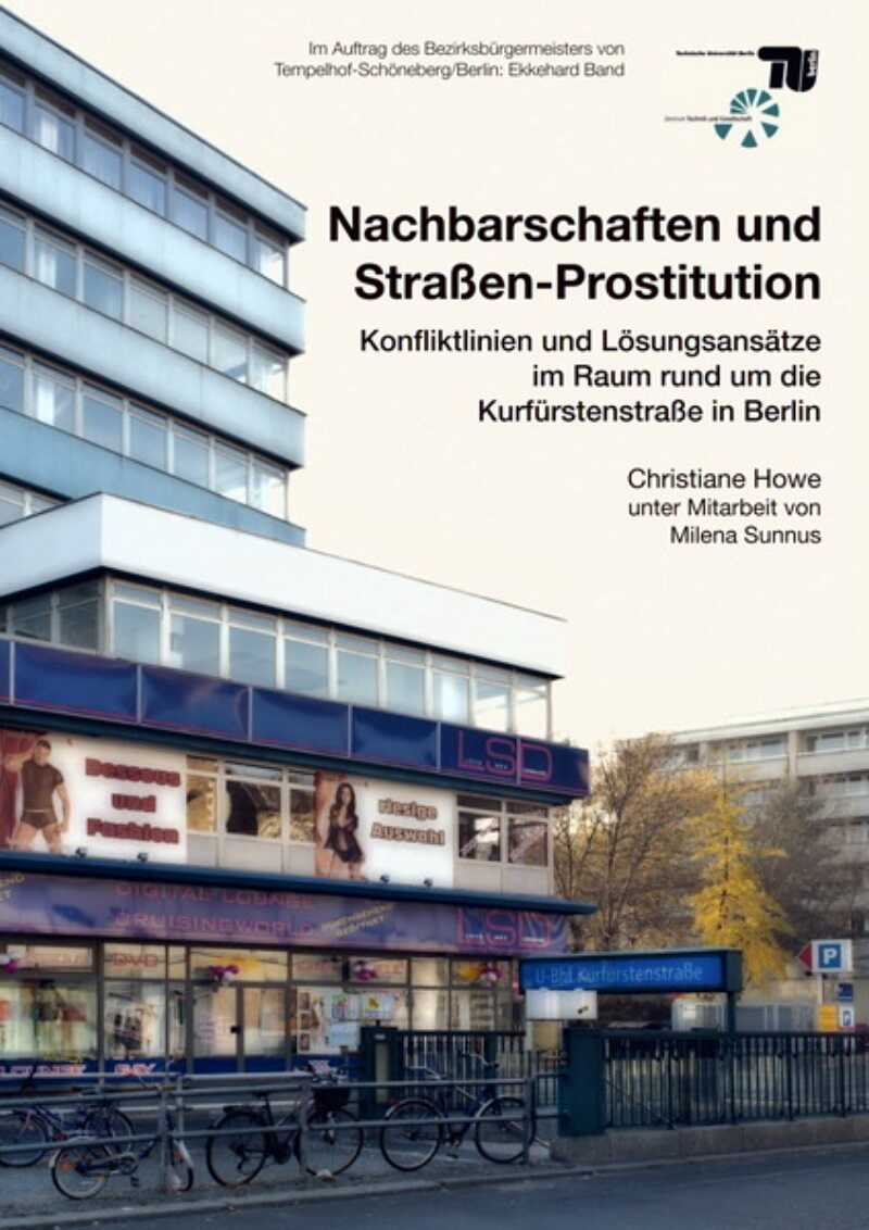 Deckblatt der wissenschaftlichen Studie Nachbarschaften und Straßen-Prostitution