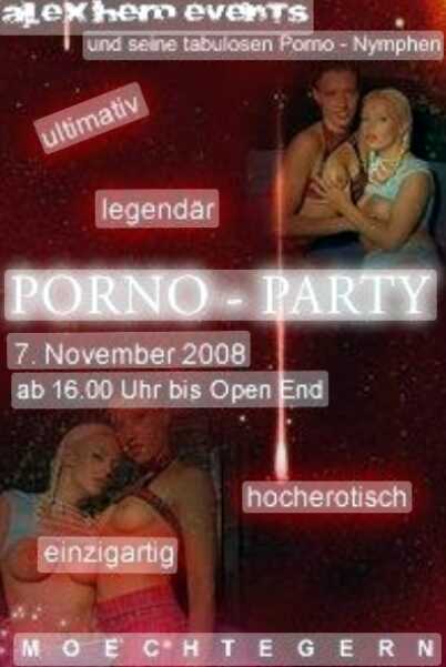 Alex Hero Events veranstaltet Pornoparty im Swingerclub moechtegern