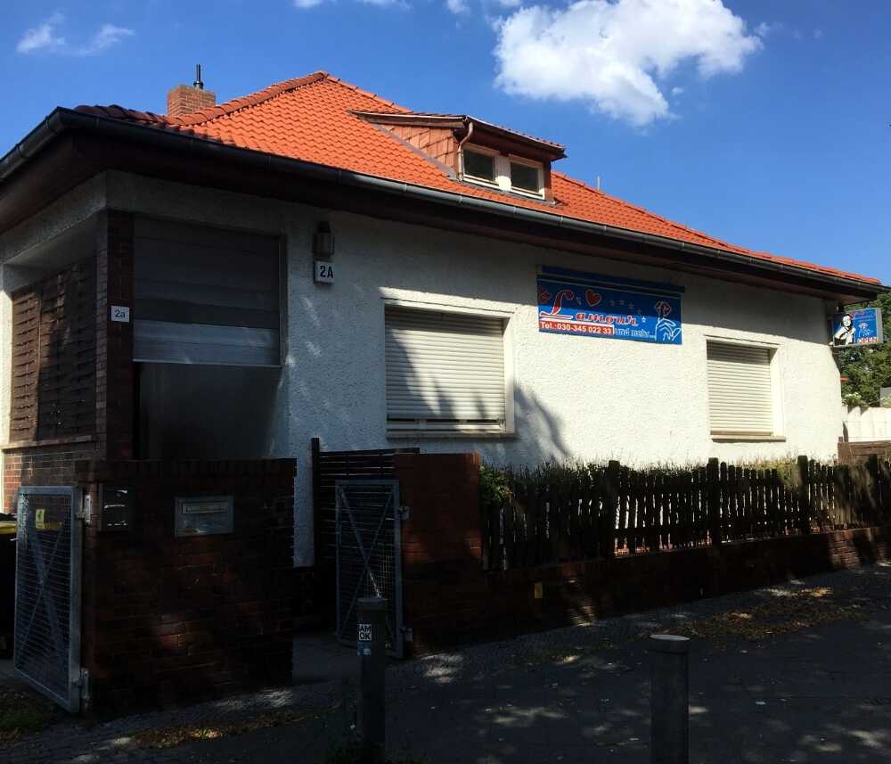 Aussenansicht des ehemaligen Bordells L' amour in Berlin Charlottenburg