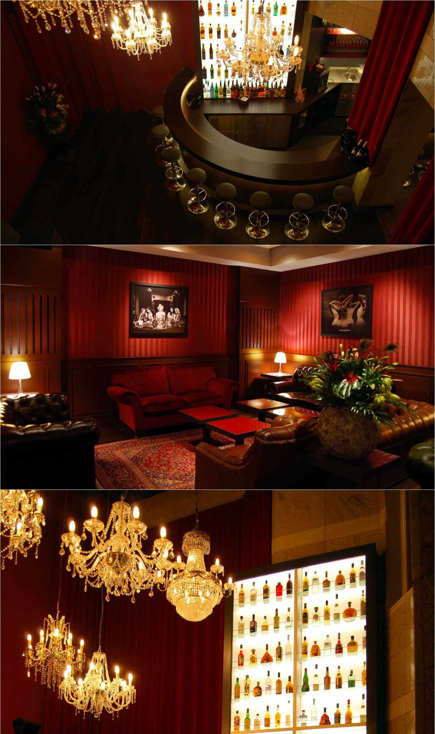 Ambiente des ehemaligen Bordell Bar Rouge